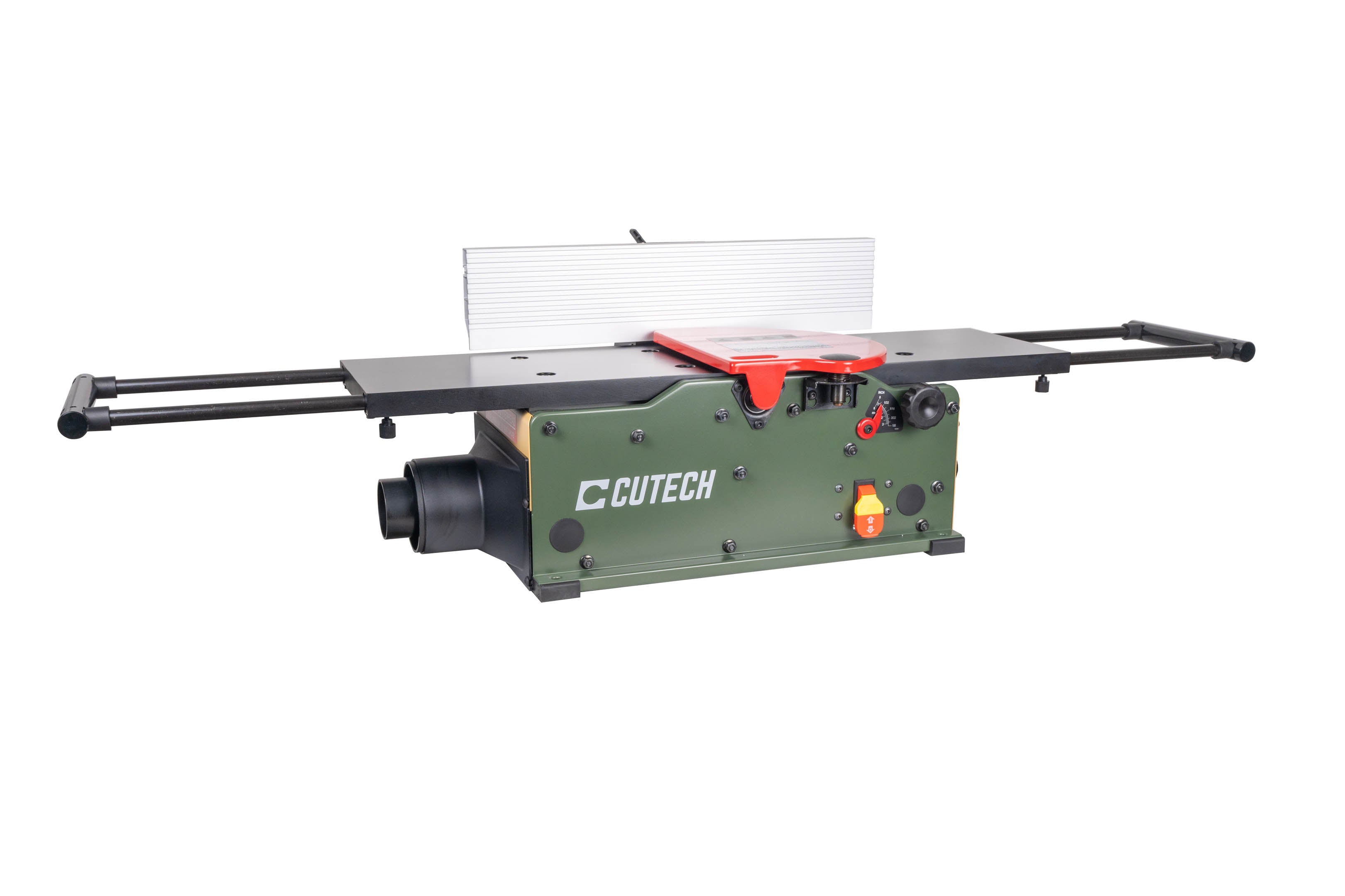 8 inch Spiral Cutterhead Benchtop Jointer (Black Table) - CUTECH 40180HB