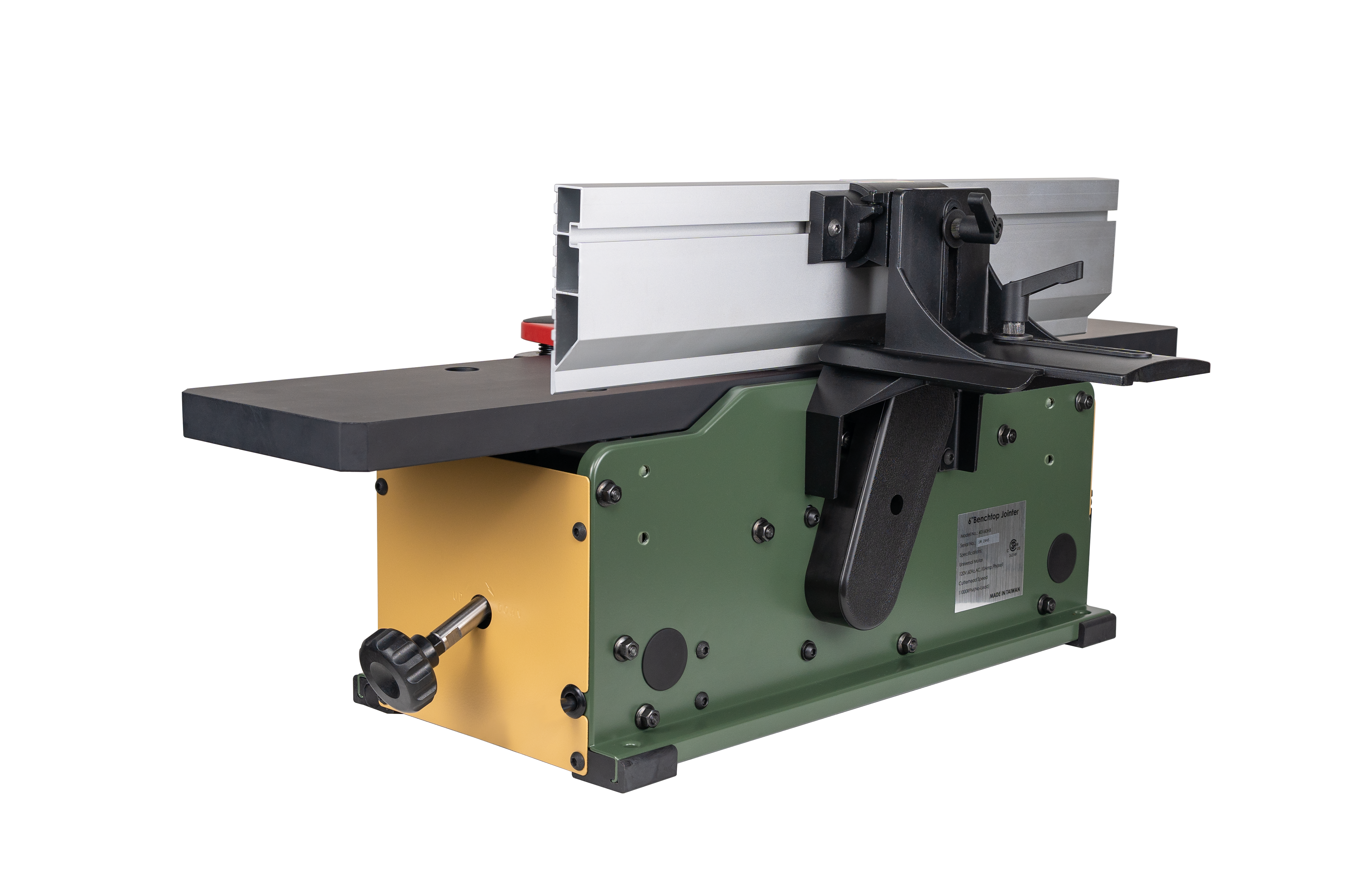 6 inch Benchtop Jointer (Black Table) - CUTECH 40160HB