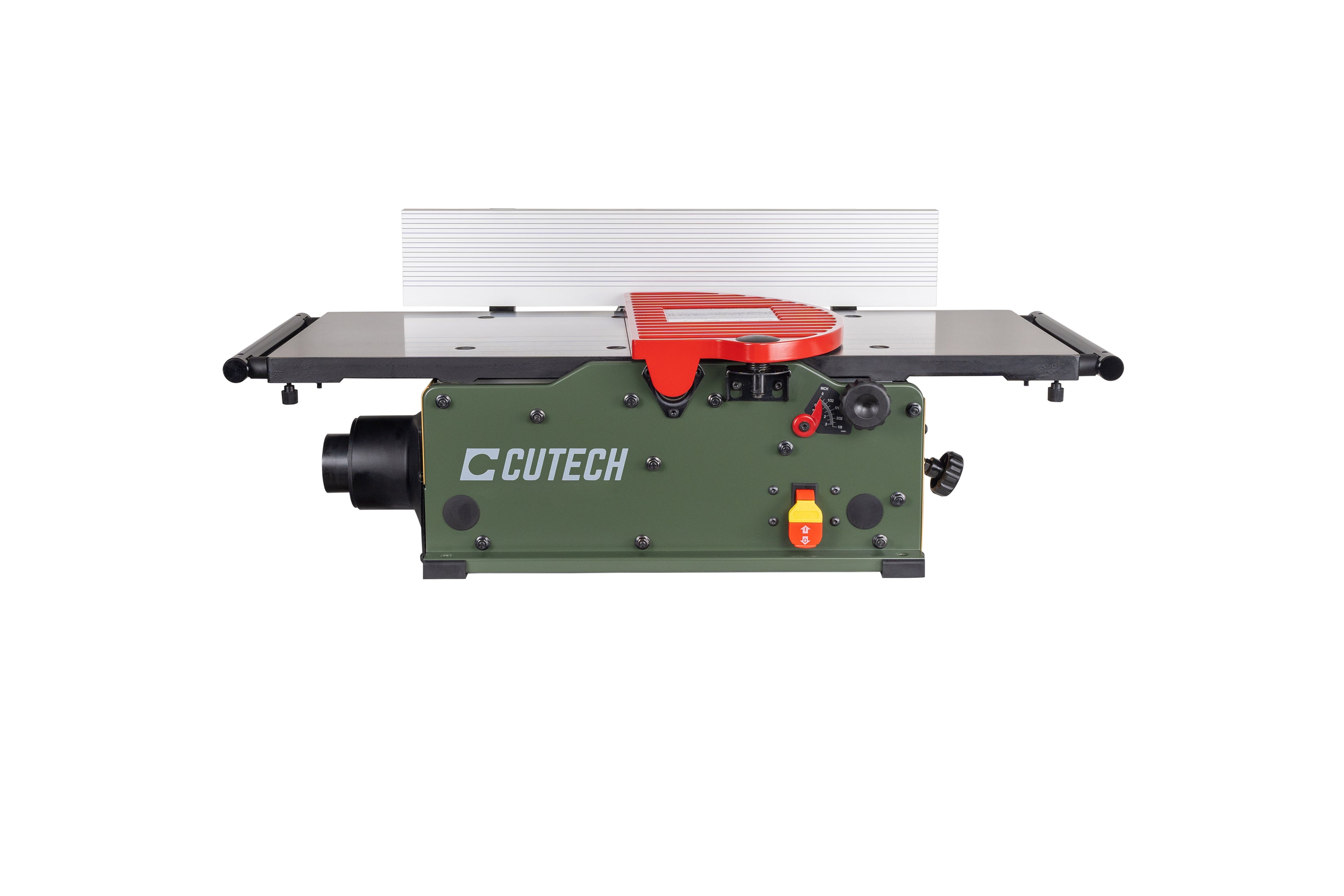 12 inch Spiral Cutterhead Benchtop Jointer (Cast Iron Tables) - CUTECH 401120HI