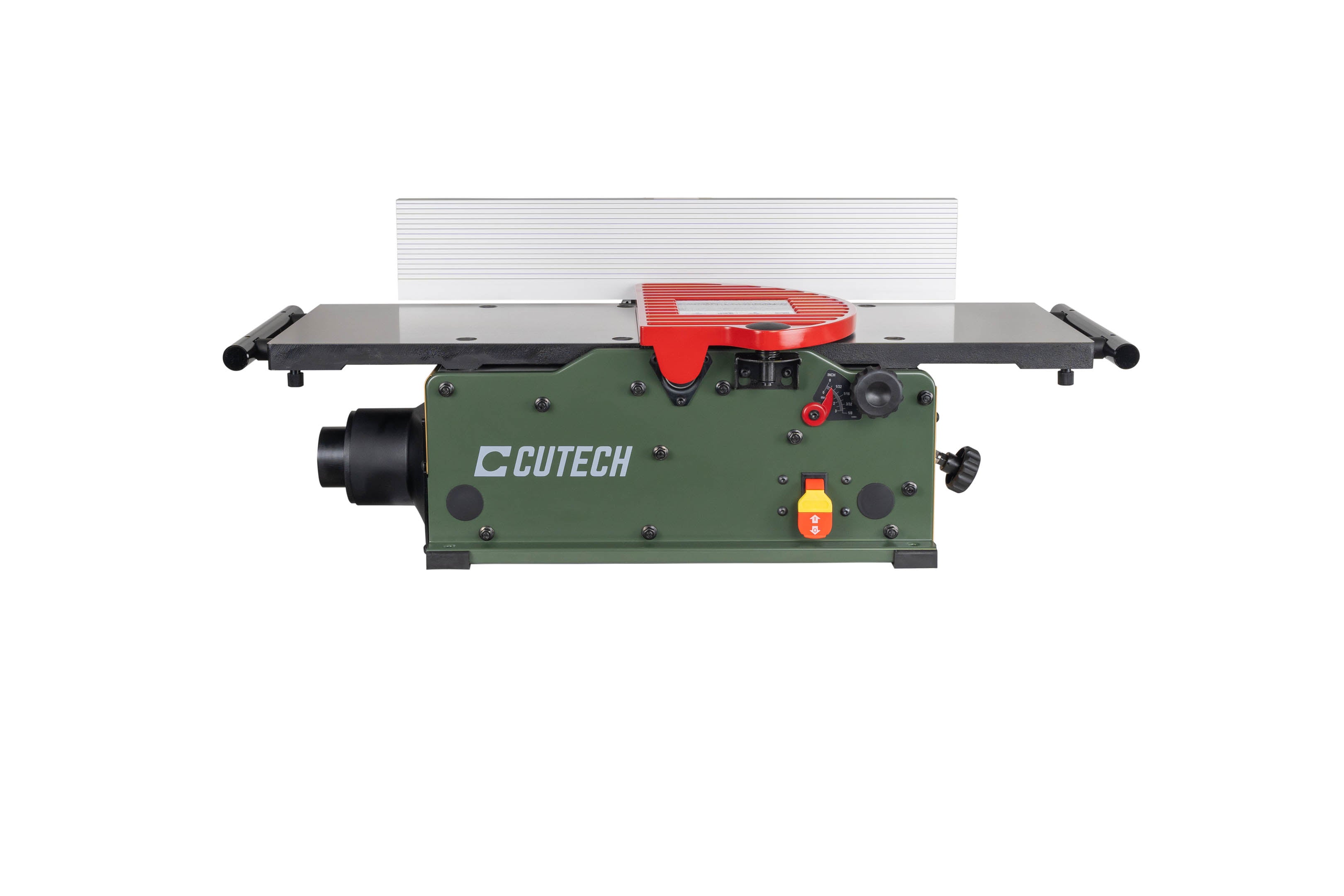 10 inch Spiral Cutterhead Benchtop Jointer (Cast Iron Tables) - CUTECH 401100HI