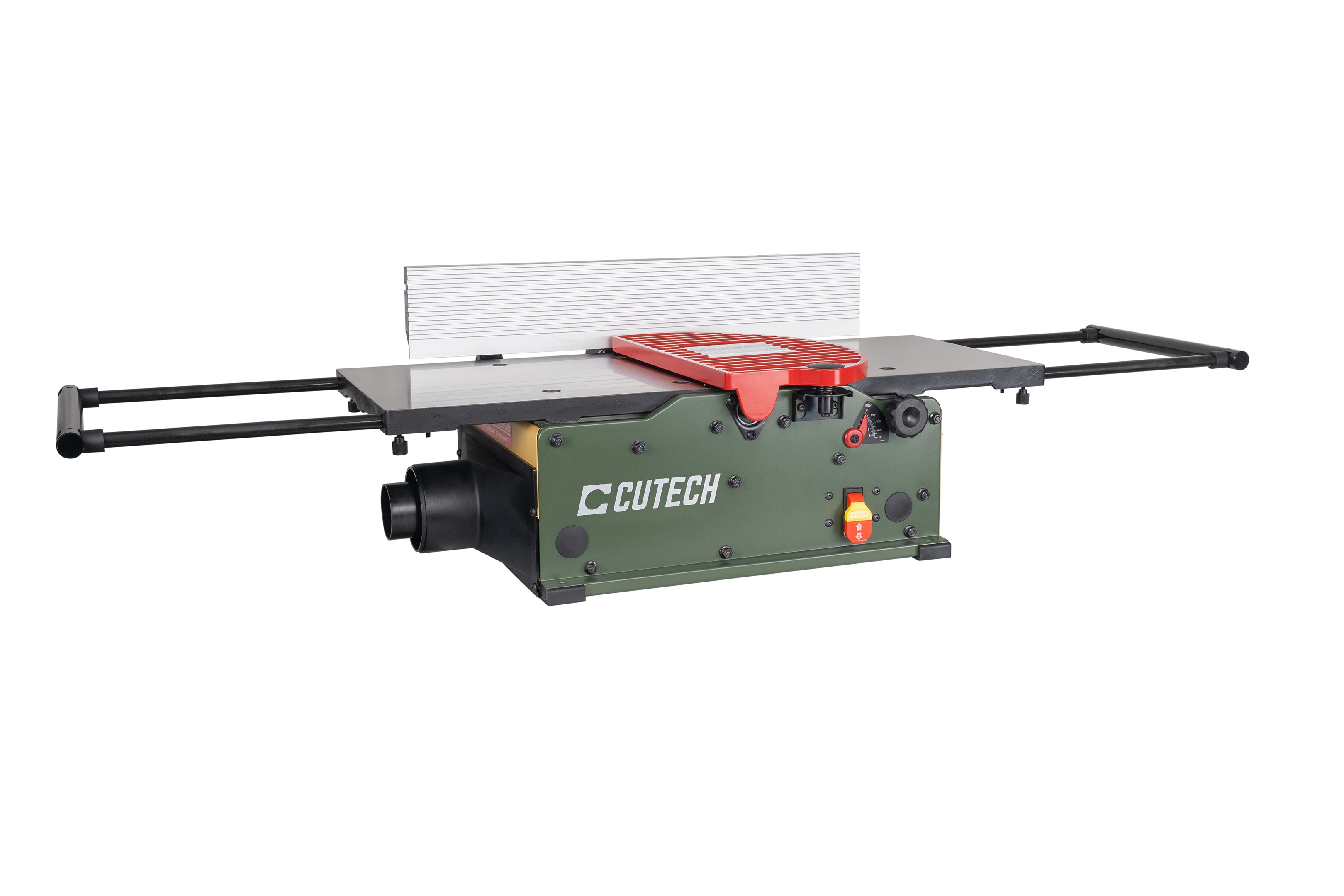 12 inch Spiral Cutterhead Benchtop Jointer (Cast Iron Tables) - CUTECH 401120HI