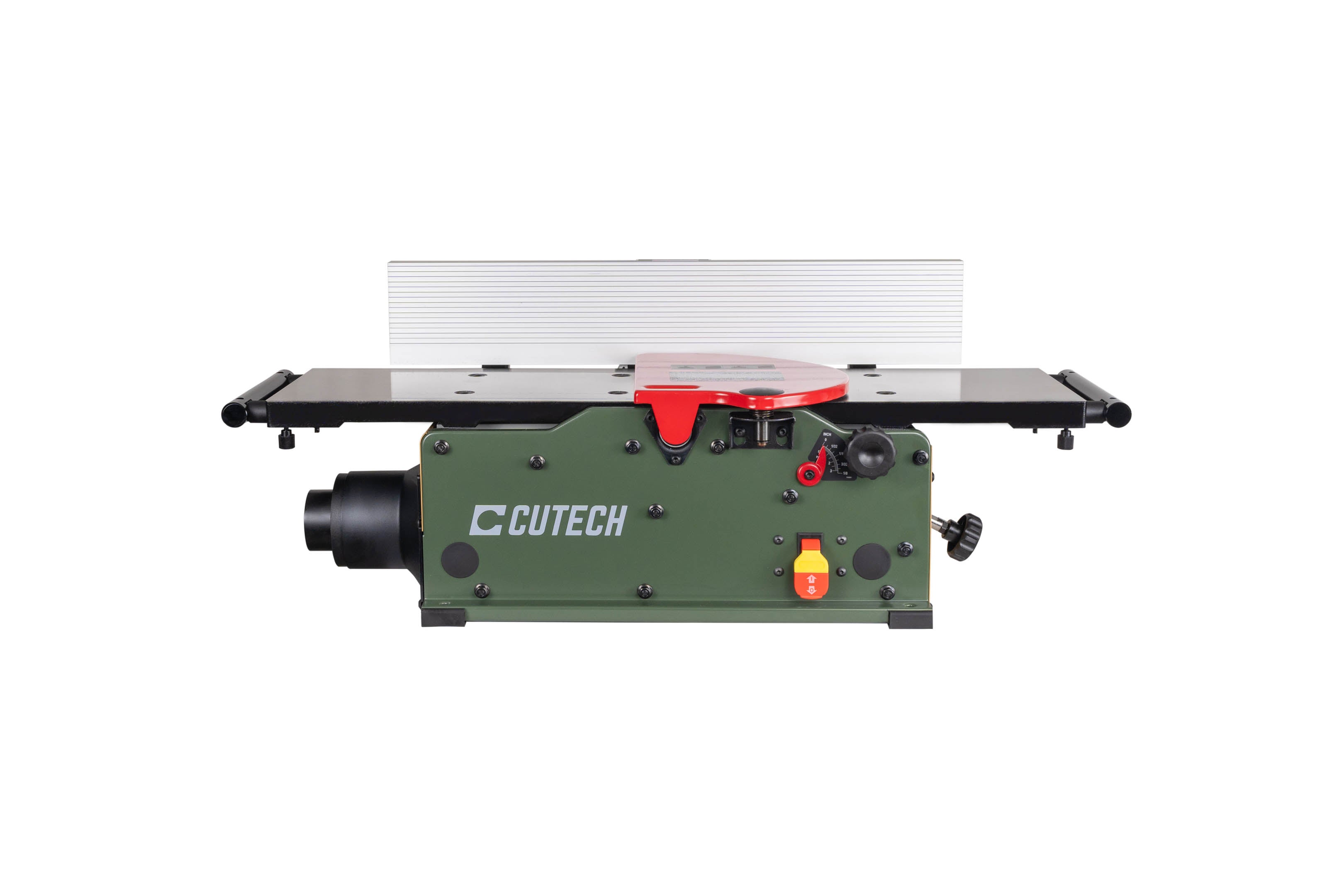 8 inch Spiral Cutterhead Benchtop Jointer (Cast Iron Tables) - CUTECH 40180HI