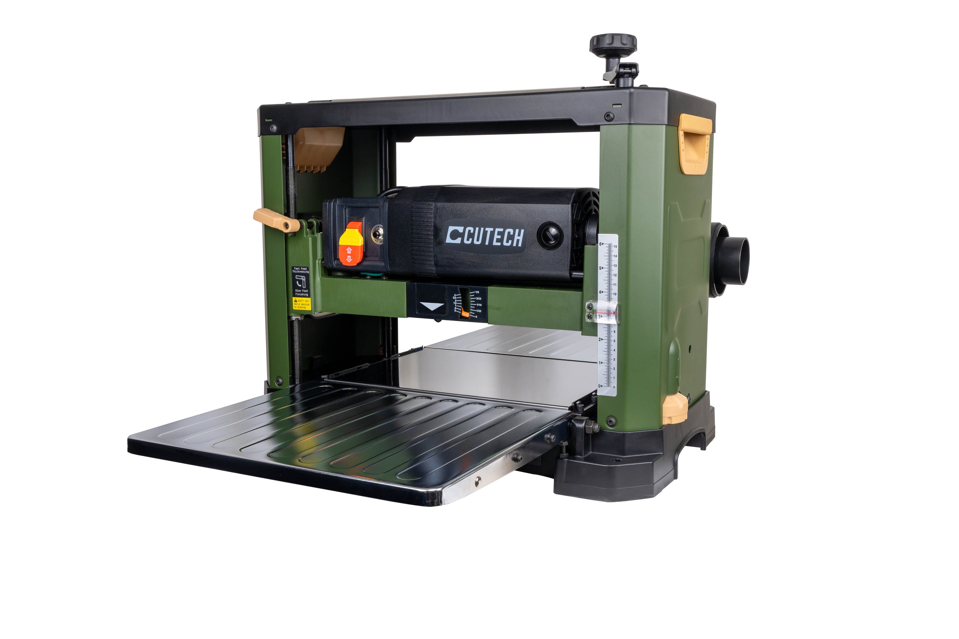 13 inch Two-Speed Spiral Cutterhead Benchtop Planer - CUTECH 40800H