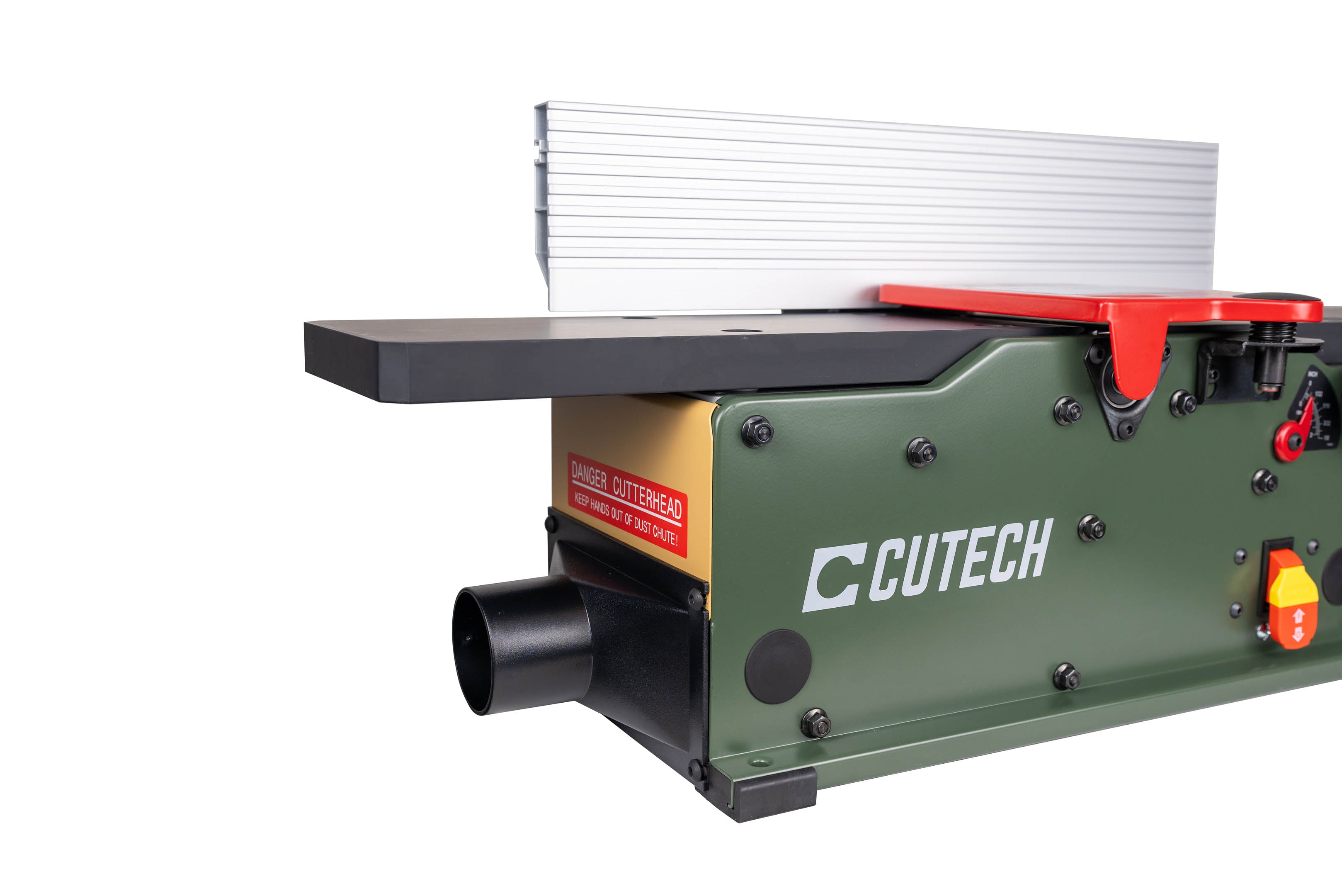 6 inch Spiral Cutterhead Benchtop Jointer (Black Table) - CUTECH 40160HB