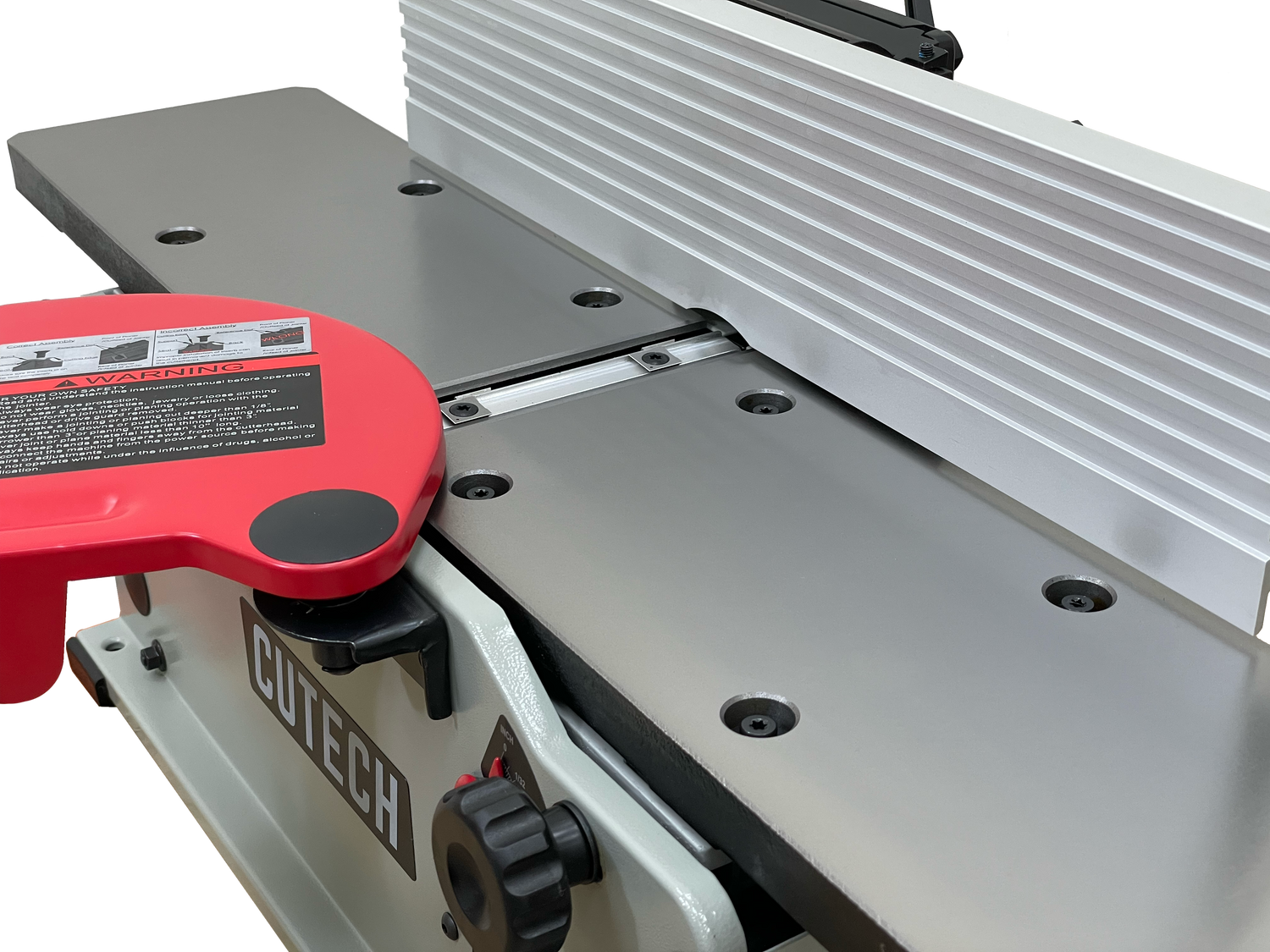 6" Spiral Cutterhead Benchtop Jointer (Cast Iron Tables) CUTECH 4016